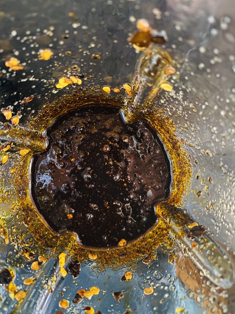 Salsa de Chile Pasilla in Blender
