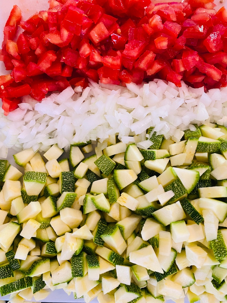 Calabacitas ingredients