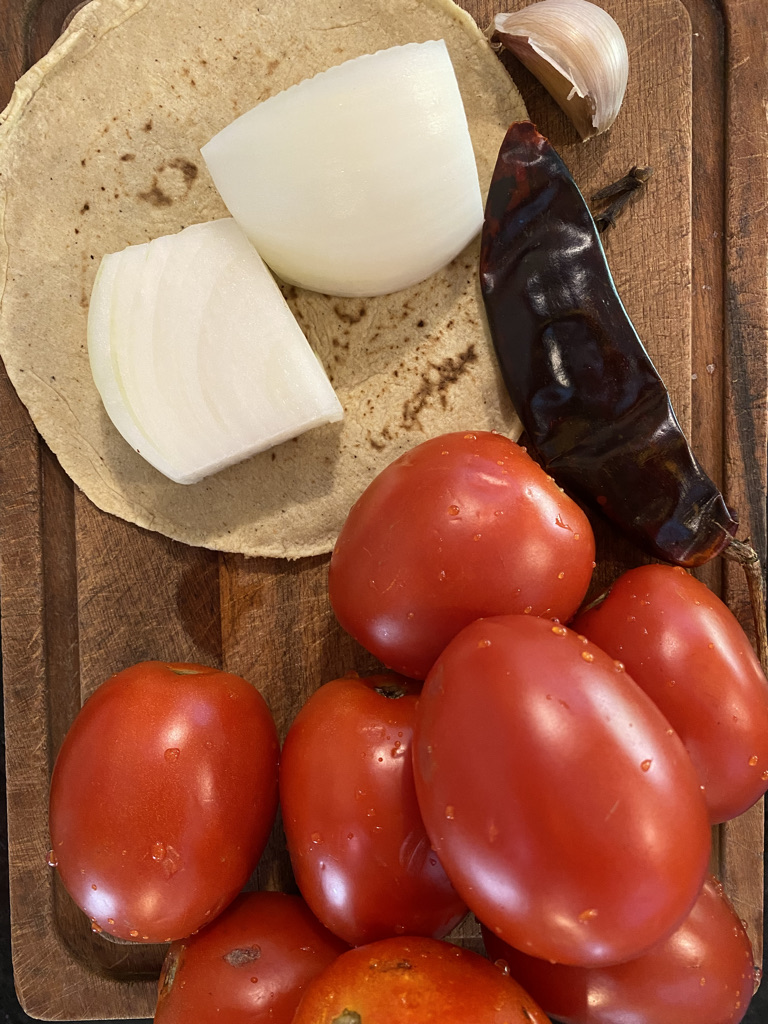 Tortilla soup base ingredients