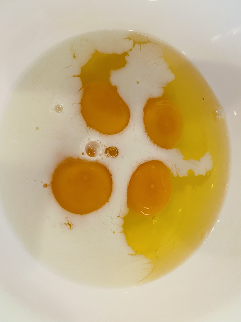eggs and milk