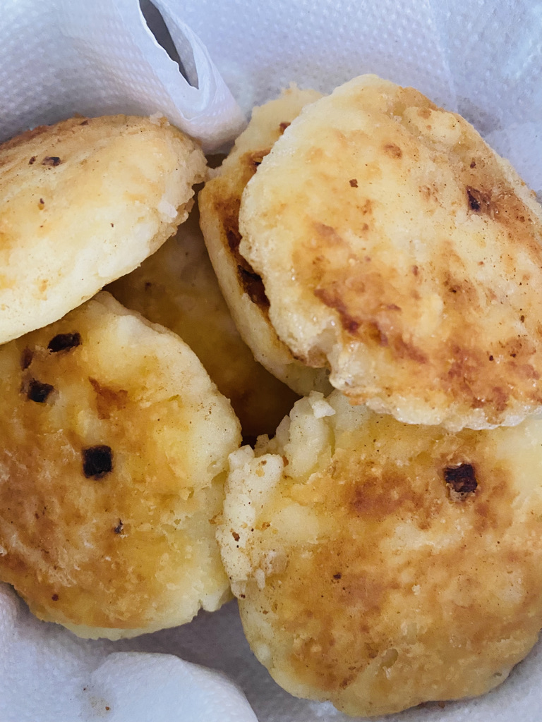 Fried Mexican Potato Fritters