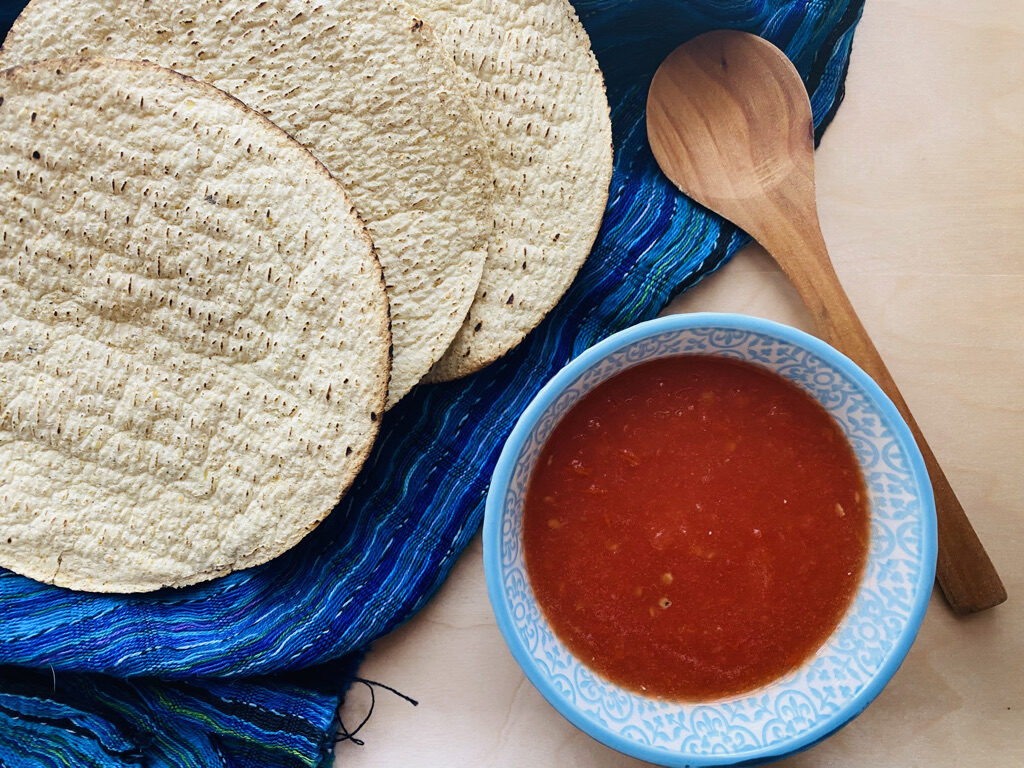 Yucatán-style tomato and habanero salsa