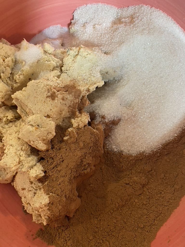 Chocolate tamal ingredients