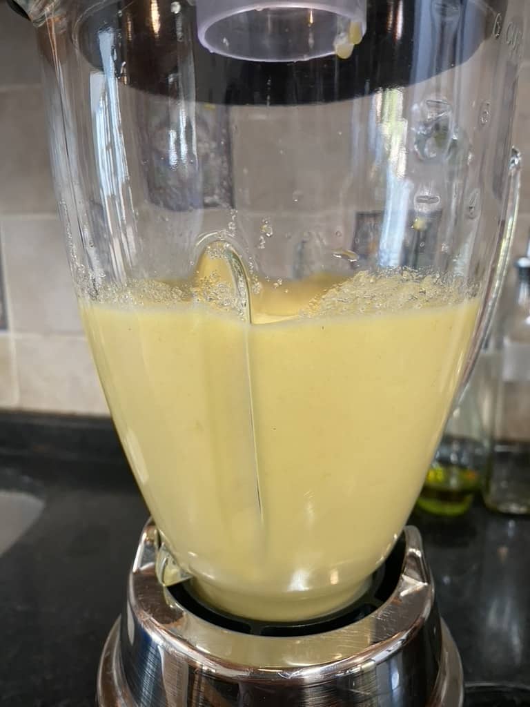 Finished pineapple slurry