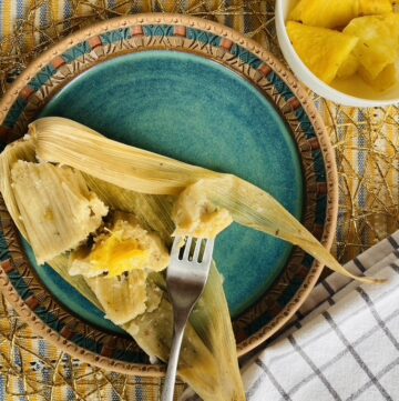 Pineapple tamal